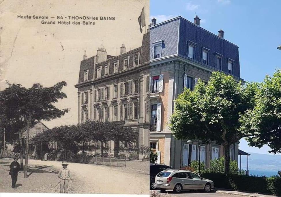 Appartement Avec Vue 180 Sur Le Lac Leman トノン・レ・バン エクステリア 写真